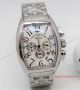 2017 Replica Franck Muller Cintree Curvex Chronograph watch Stainless Steel White (3)_th.jpg